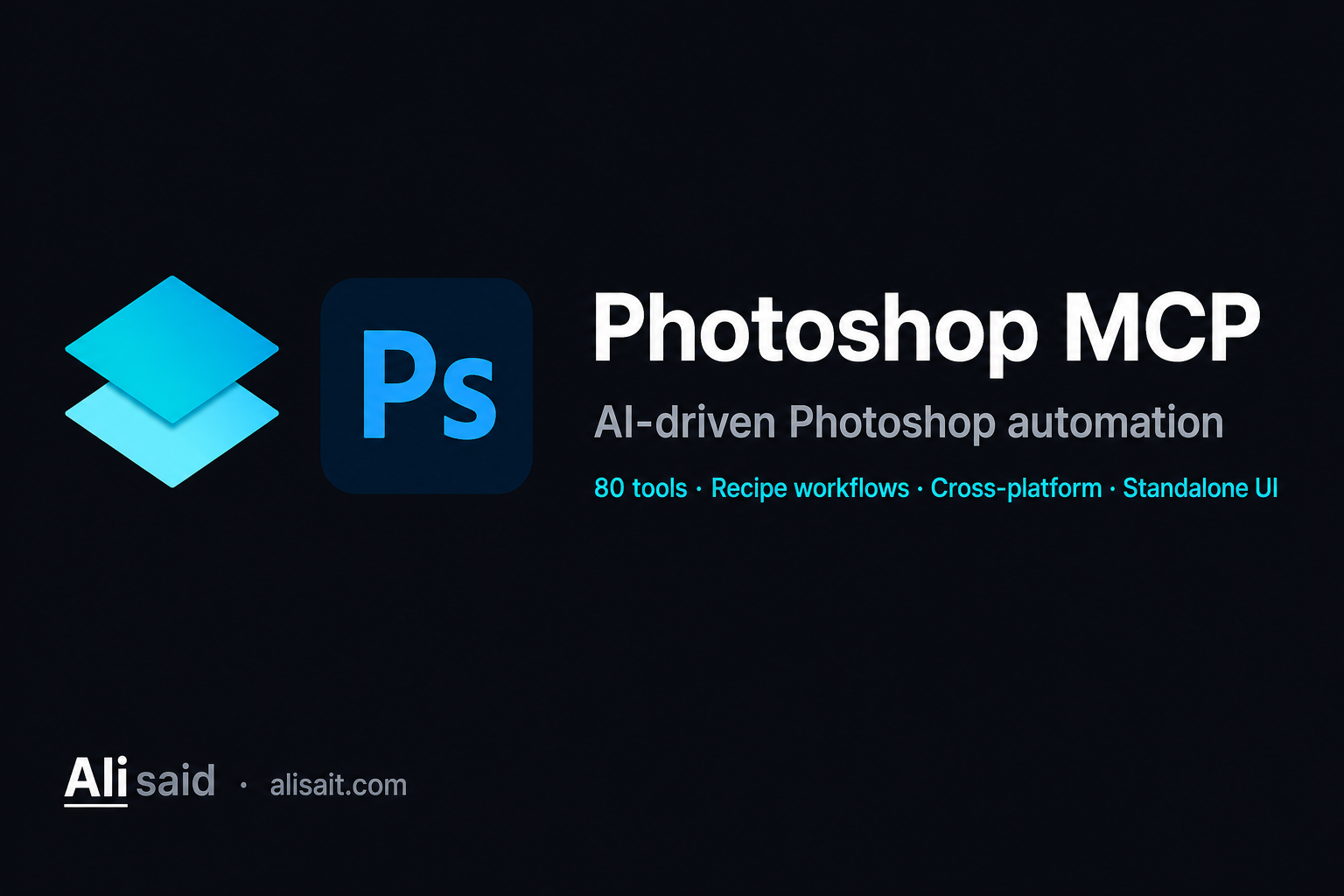 Photoshop MCP — AI-driven Photoshop automation